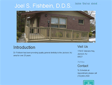 Tablet Screenshot of joelfishbeindds.com